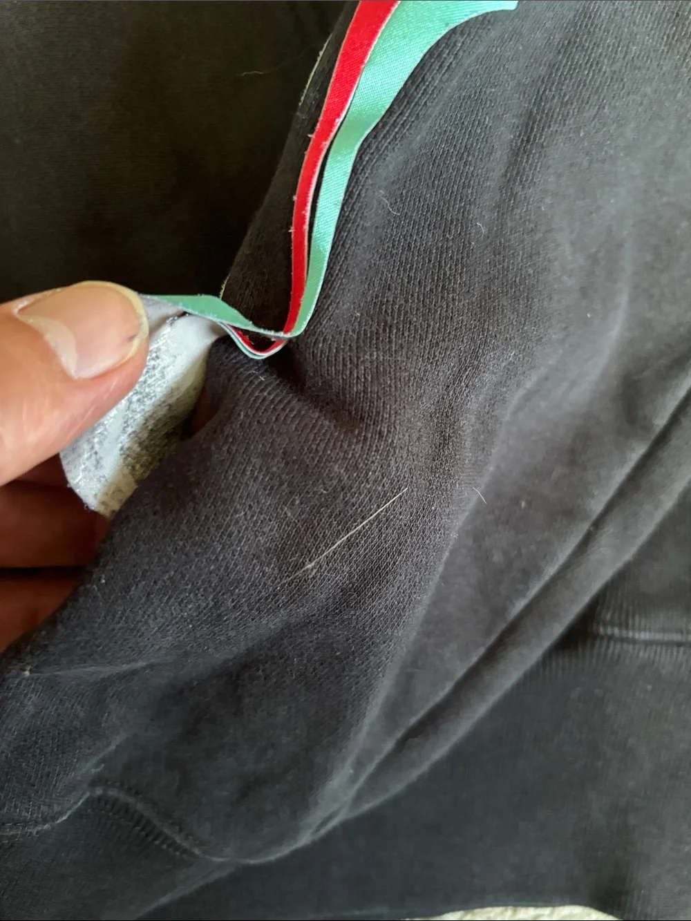 Coca-Cola Black Hoodie with Multicolor Rainbow Logo